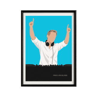 Armin Van Buuren Framed Poster | Trance Music Wall Art