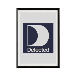 Defected Records Framed Poster | House Music Wall Art