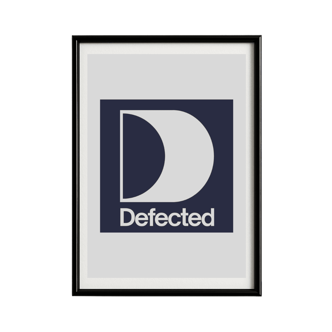 Defected Records Framed Poster | House Music Wall Art