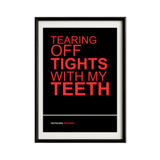 Faithless Insomnia Framed Poster | Trance Music Wall Art