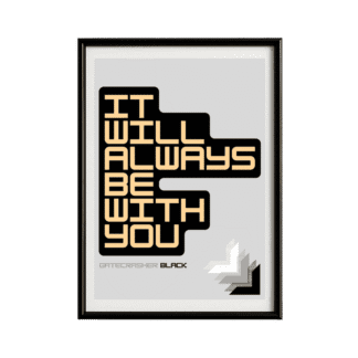 Gatecrasher Black Framed Poster | Trance Music Wall Art
