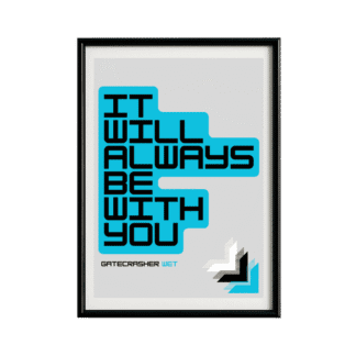 Gatecrasher Wet Framed Poster | Trance Music Wall Art