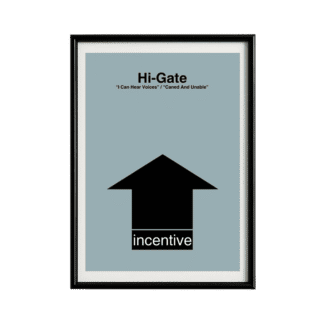 Hi-Gate I Can Hear Voices Framed Poster | Trance Music Wall Art