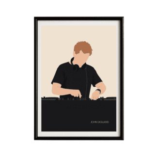John Digweed Framed Poster | Trance Music Wall Art