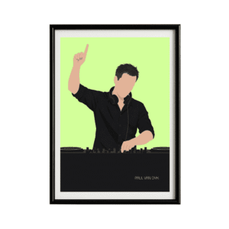Paul Van Dyk Framed Poster | Trance Music Wall Art